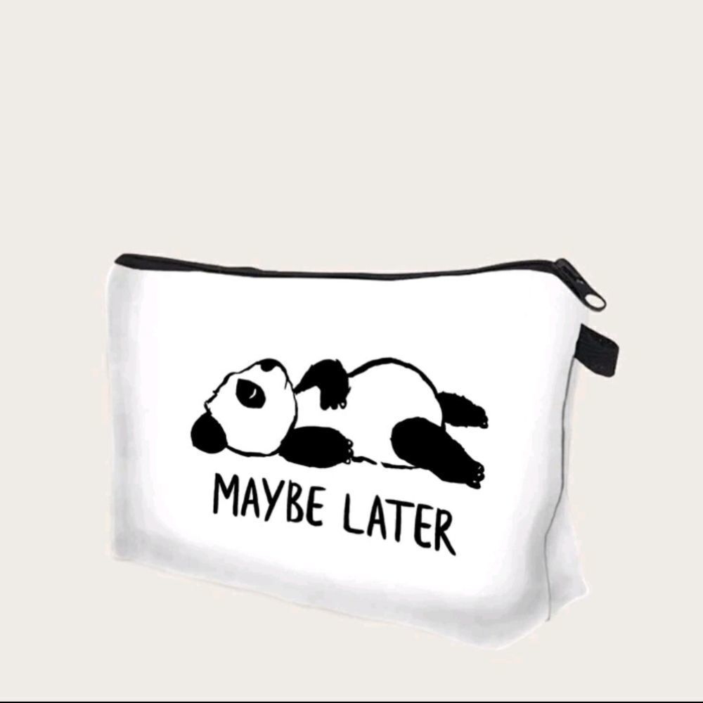 Panda 🐼 "Maybe Later" Pouch